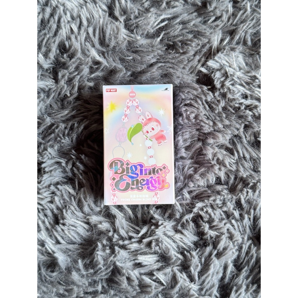 Pop MART Labubu Big Into Energy Happiness Phone Charm